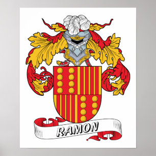 Ramon familjvapensköld poster