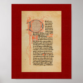 Ramon Llull: 1300-talets belysta handskript Poster