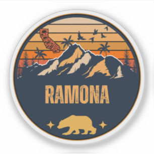 Ramona, Kalifornien Klistermärken