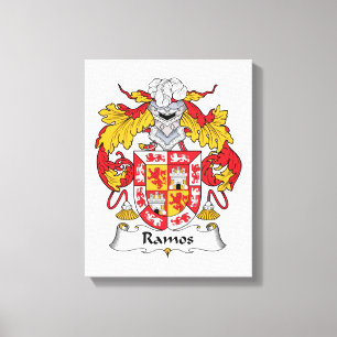 Ramos familjvapensköld canvastryck