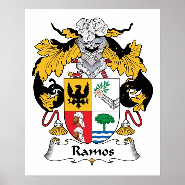 Ramos Family Crest Poster (Framsidan)