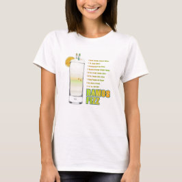 Ramos Gin Fizz Cocktail Recipe Art Clothing & T Shirt