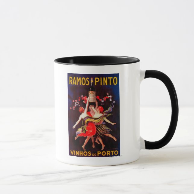 Ramos Pinto Vintage PosterEurope Mugg (Höger)