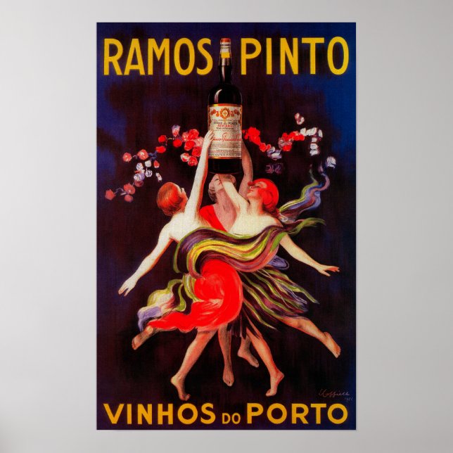 Ramos Pinto Vintage PosterEurope Poster (Framsidan)