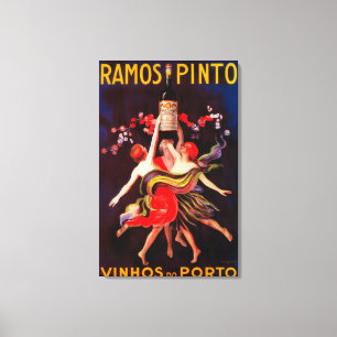 Ramos Pintovintage PosterEurope Canvastryck