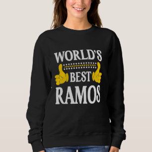 Ramos Surname Funny Team Family Efternamn World's T Shirt