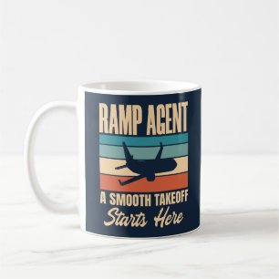 Ramp Agent en utjämnad start börjar här Kaffemugg