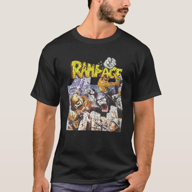 Rampage Sega Essential T Shirt (Framsida)