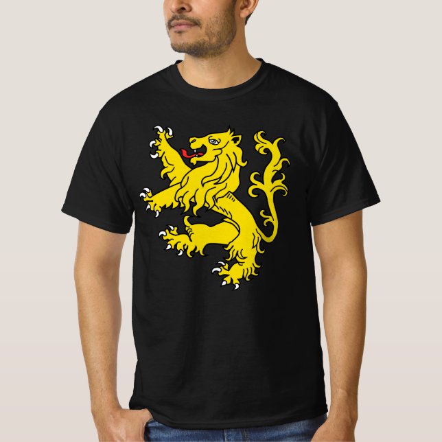 Rampant ~ Lejon T Shirt (Framsida)