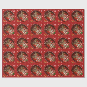Rampant Rudolph glansig papprare Presentpapper