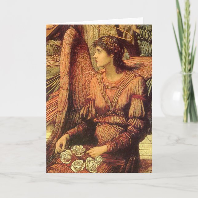 Ramparts of God House, Angel av John Strudwick Helgkort (Framsida)