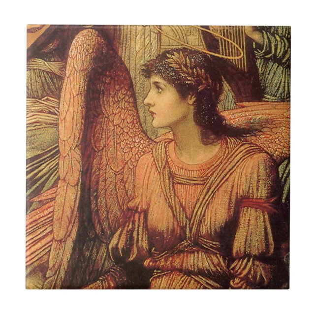 Ramparts of God House, Angel av John Strudwick Kakelplatta (Framsidan)
