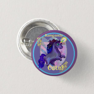 Rampating Cute Unicorn Knapp