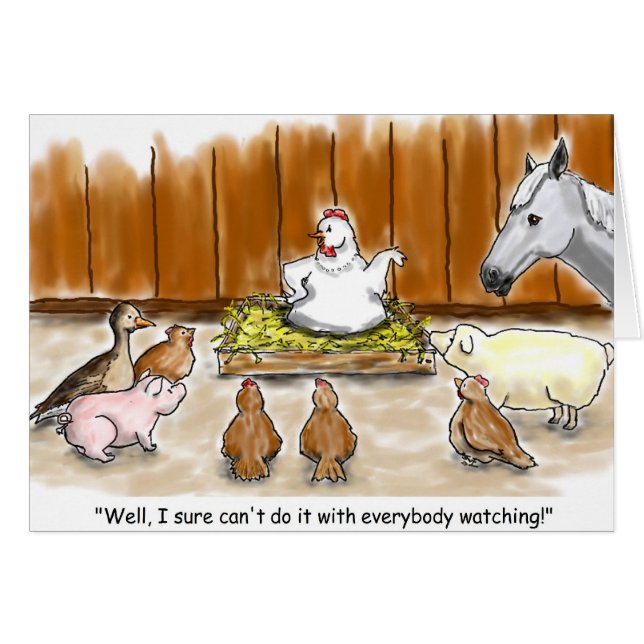 Rampfeber Hälsningskort (Framsidan Horizontal)