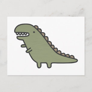 Ramping Dinosaur! Vykort