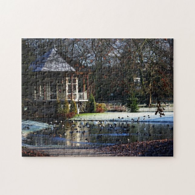 Rams Woerthe Tea House 11x14 252pc jpcna Pussel (Horisontell)
