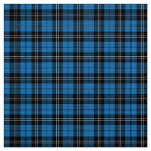 Ramsay Blue Ancian Tartan Tyg