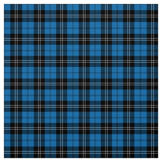 Ramsay Blue Ancian Tartan Tyg (Provkarta)