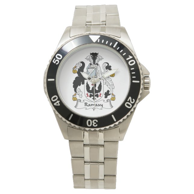 Ramsay Family Crest Armbandsur (Framsida)