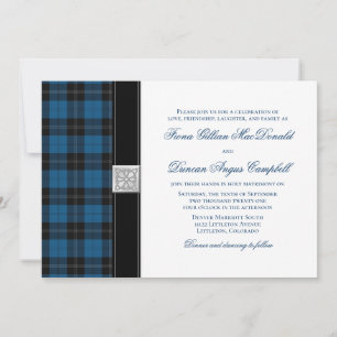 Ramsay Hunting Tartan Celtic Wedding bjudande Inbjudningar
