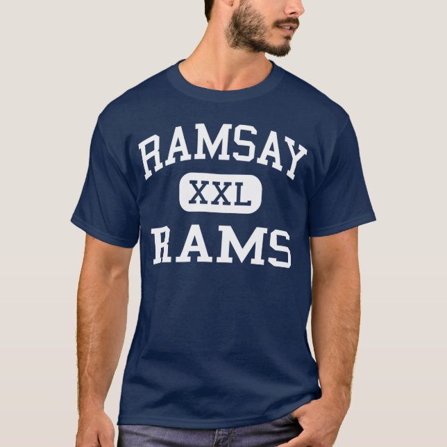 Ramsay - rammar - högstadium - Birmingham Alabama T-shirt (Framsida)