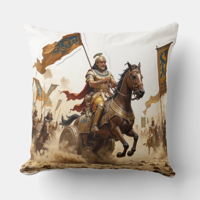 Ramses II Leading the Battle of Kadesh Kudde (Framsida)