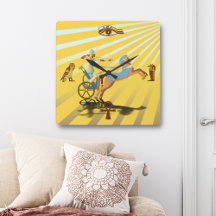 Ramses on Hans Chariot