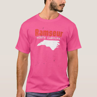 Ramseur North Carolina Usa State America Travel T Shirt