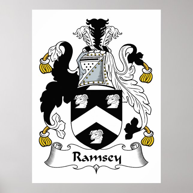Ramsey Family Crest Poster (Framsidan)