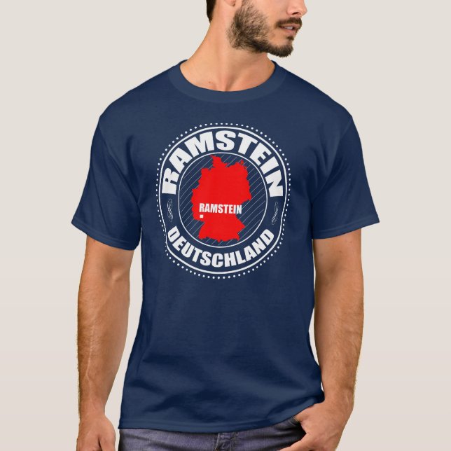 Ramstein frimärke A002 T-shirt (Framsida)