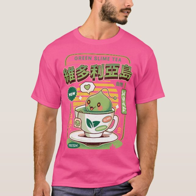 Ramuramu Valley Grönt Tea T Shirt (Framsida)