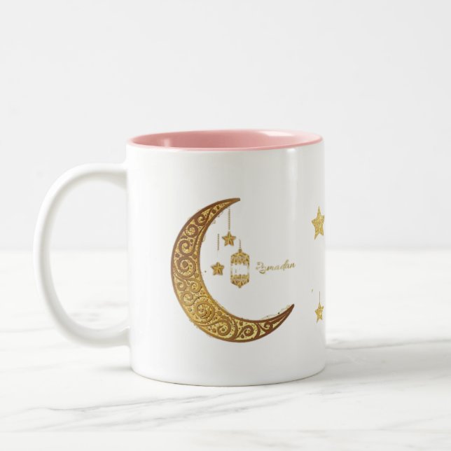 Ramzan special Mug Två-Tonad Mugg (Vänster)