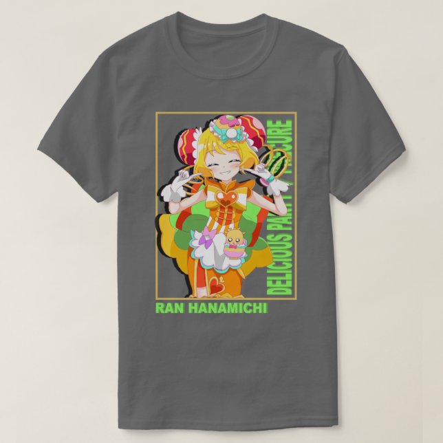 RAN HANAMICHI DELICIÖS PARTY PRECIS T SHIRT (Design framsida)