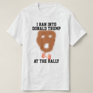 Ran in till Donald Trump vid rally T-Shirt