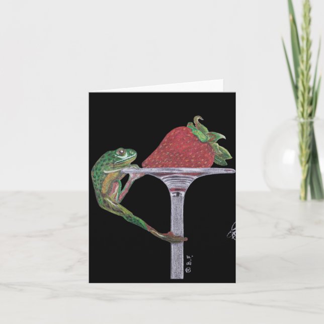 RANA ATRAPANDO UN FRESÓN TACK KORT (Framsida)