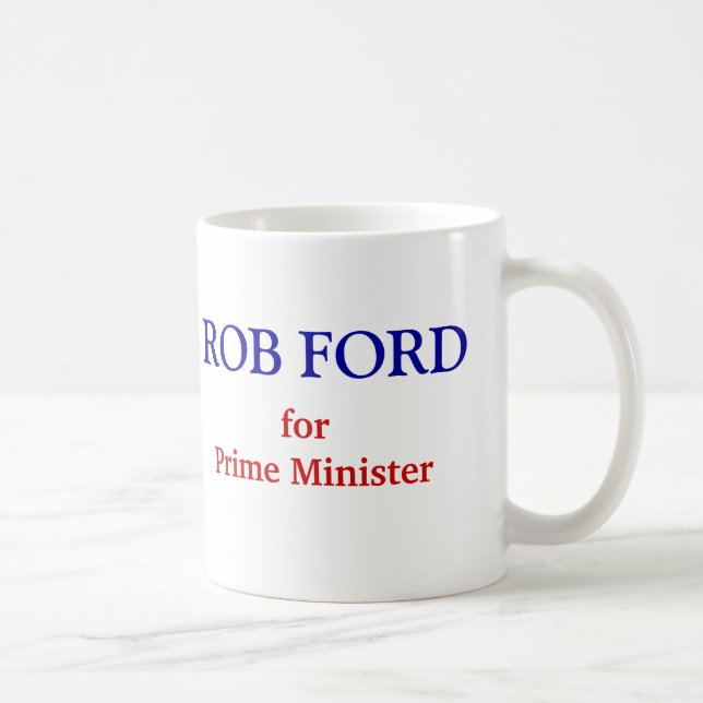 Råna Ford för premiärminister Kaffemugg (Höger)
