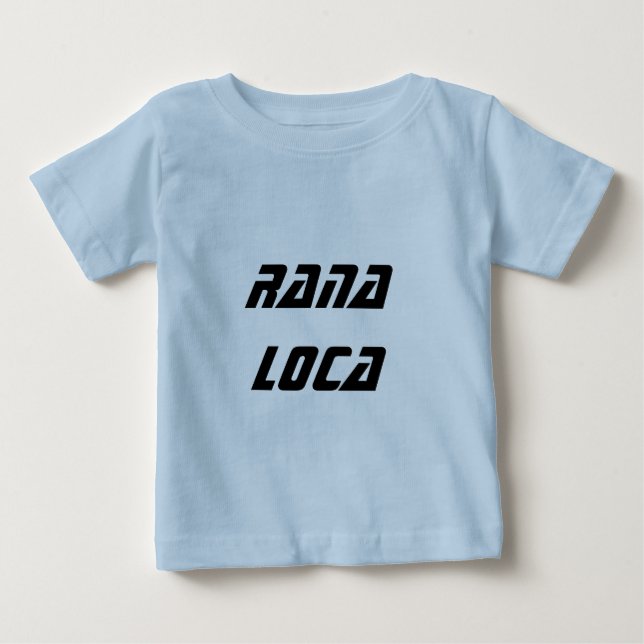 rana loca - galet groda spanskt tee shirt (Framsida)