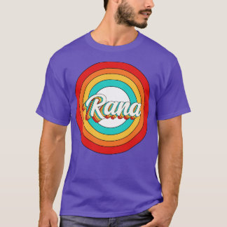 Rana Namn Shirt Vintage Rana Circle T