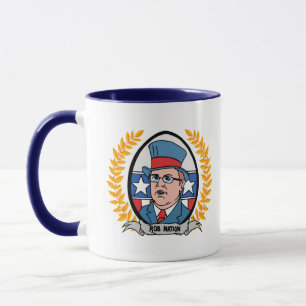 Råna nationen! mugg