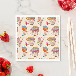 Ranade Luftballonger Pappersservett