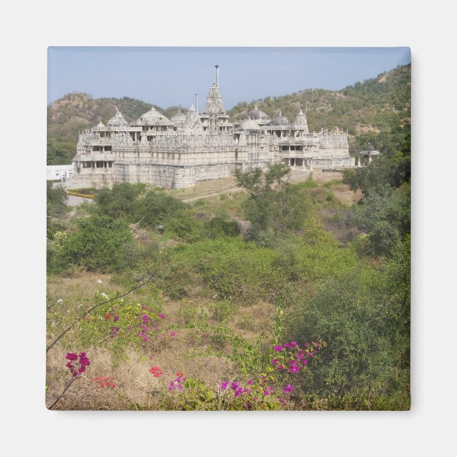 Ranakpur Jain Temple, Ranakpur, Rajasthan, Indien Magnet (Framsidan)