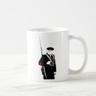 Rånar det sovjetiska sjö- infanterit för WWII Kaffemugg