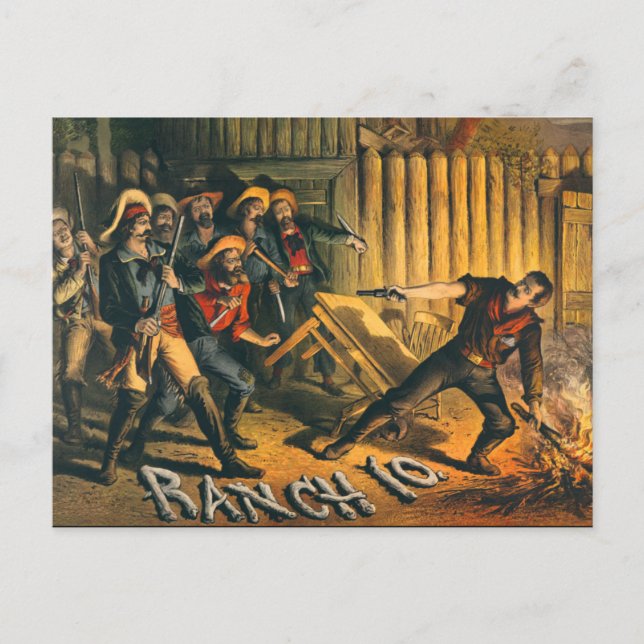 Ranch 10 - vykort (Framsida)