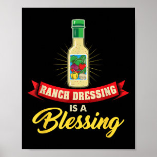 Ranch-dosering är ett bläckande, underbart livsmed poster