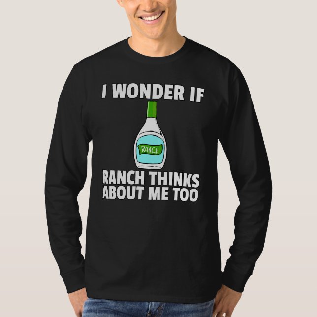 Ranch Dressing Condition Sauce T Shirt (Framsida)