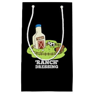 Ranch Dressing Funny Food Pun Mörk BG