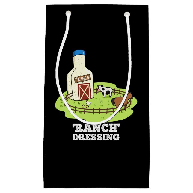 Ranch Dressing Funny Food Pun Mörk BG (Framsidan)