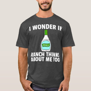 Ranch Dressing Gift Funny Condiment Sauce T Shirt