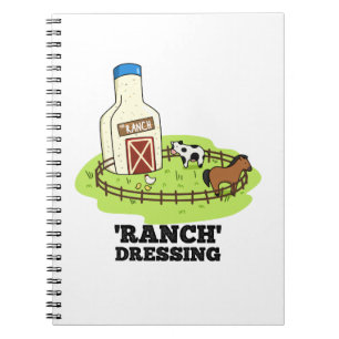 Ranch Dressing Rolig Mat Puns  Anteckningsbok