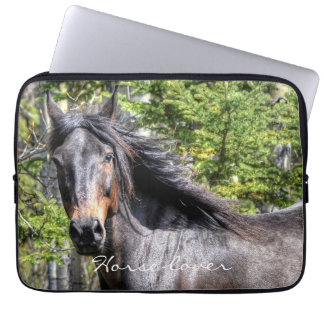 Ranch Horse Theme för Equine-älskare Laptop Fodral